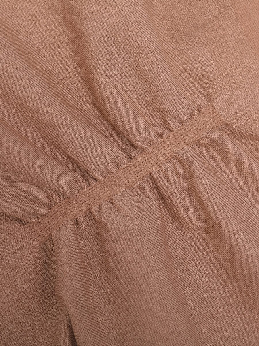  Seamless High-Waist Tummy Control Antibacterial Peach Hip Brief