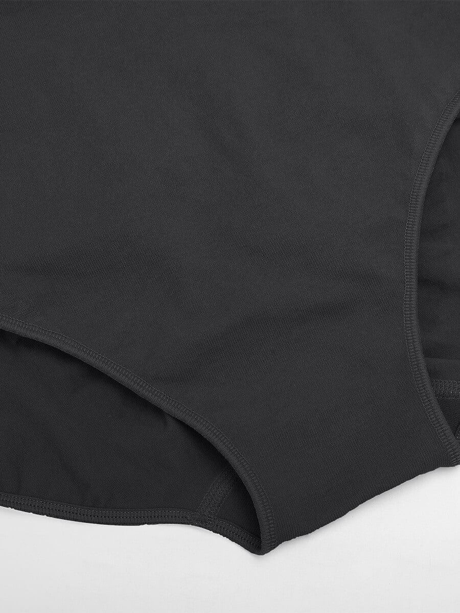  Seamless High-Waist Tummy Control Antibacterial Peach Hip Brief