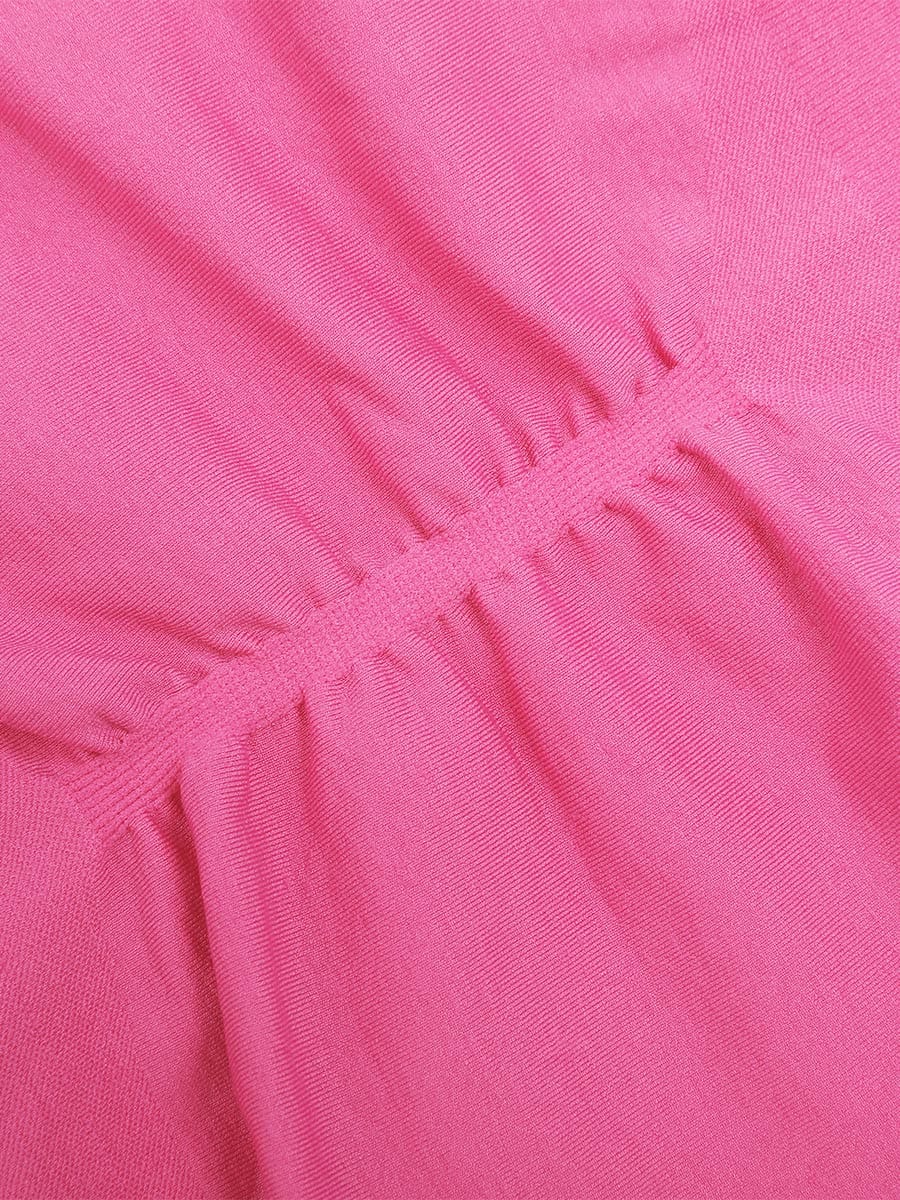  Seamless High-Waist Tummy Control Antibacterial Peach Hip Brief
