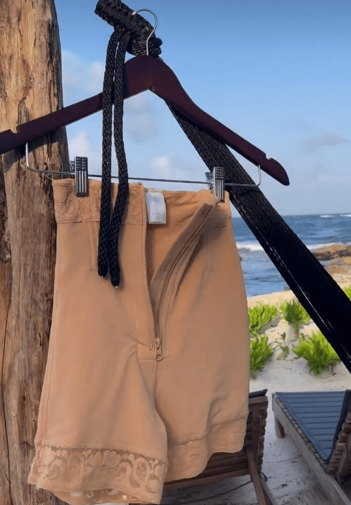  Front Zipper Butt Lifter Shorts High Waist Curve-Creating