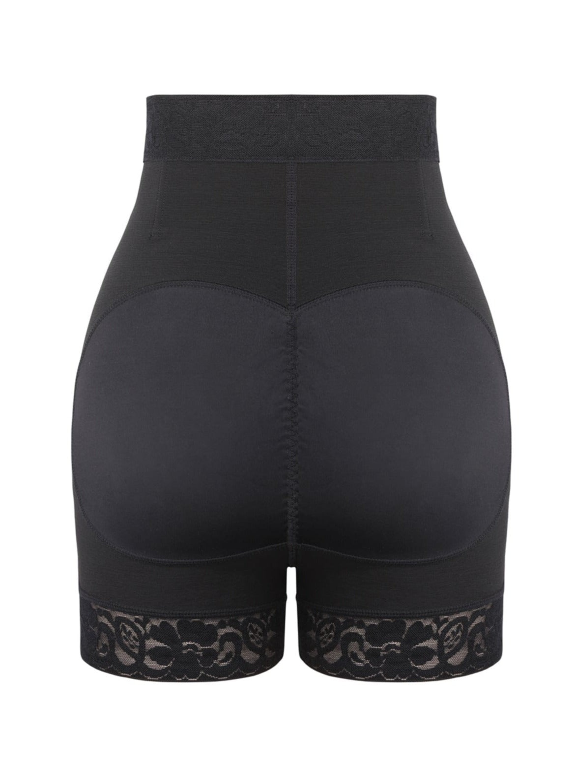  Front Zipper Butt Lifter Shorts High Waist Curve-Creating