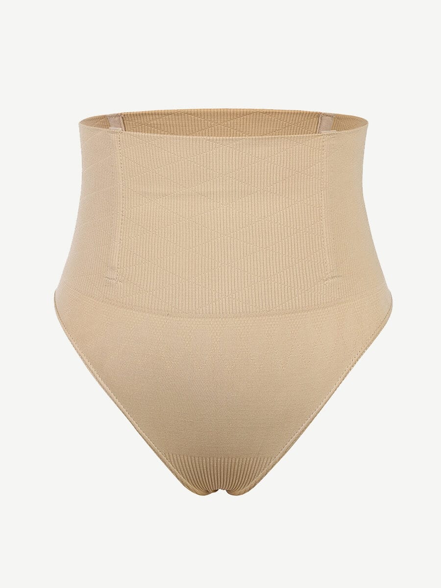  Seamless Instant Smooth 4 Steel Bones Shapewear Thong Natural Shaping