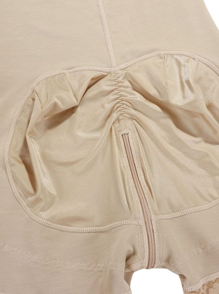  Pretty Detachable Straps Side Zip Postoperative Body Shaper