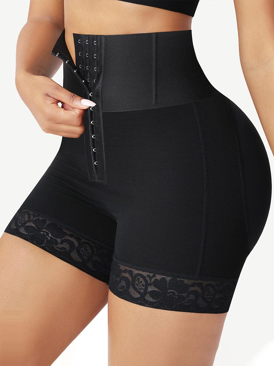  Butt Lifter Tummy Control Middle Waisted Mid Thigh Shaper Shorts