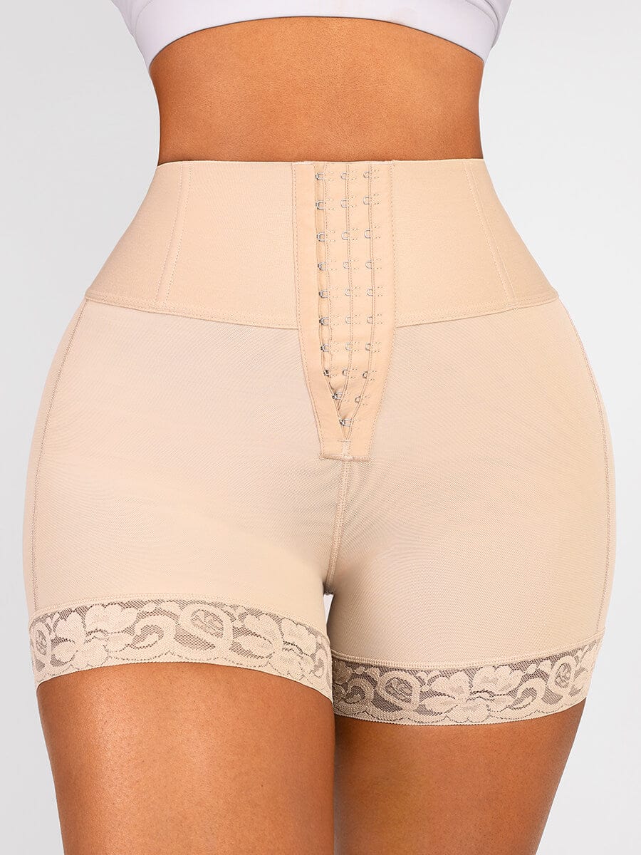  Butt Lifter Tummy Control Middle Waisted Mid Thigh Shaper Shorts