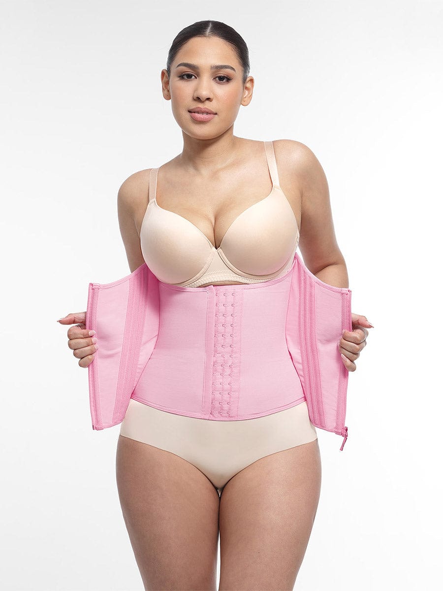  High Compression 15 Built-in Steel Bone Tummy Control Waist Trainer