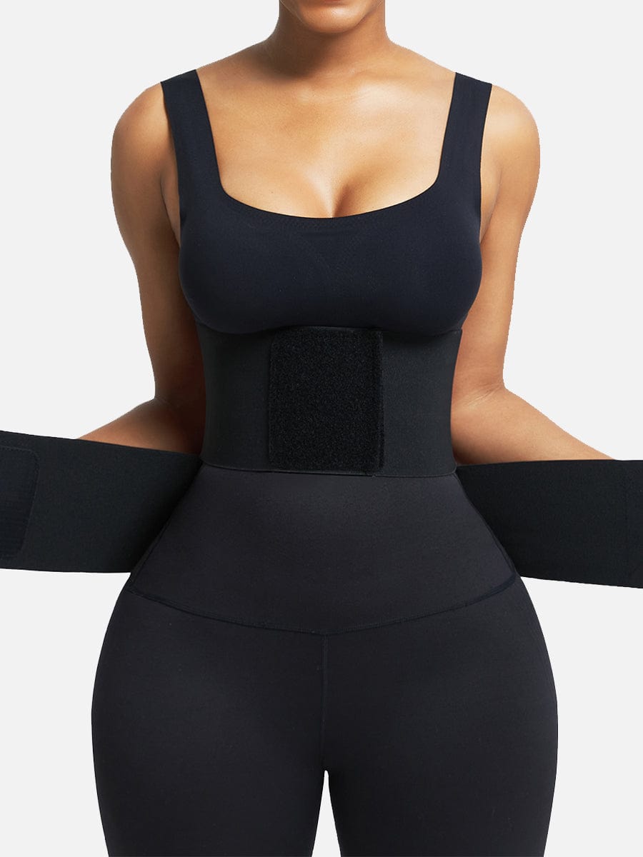  Sauna Waist Trainer 5 Steel Bone High-Compression