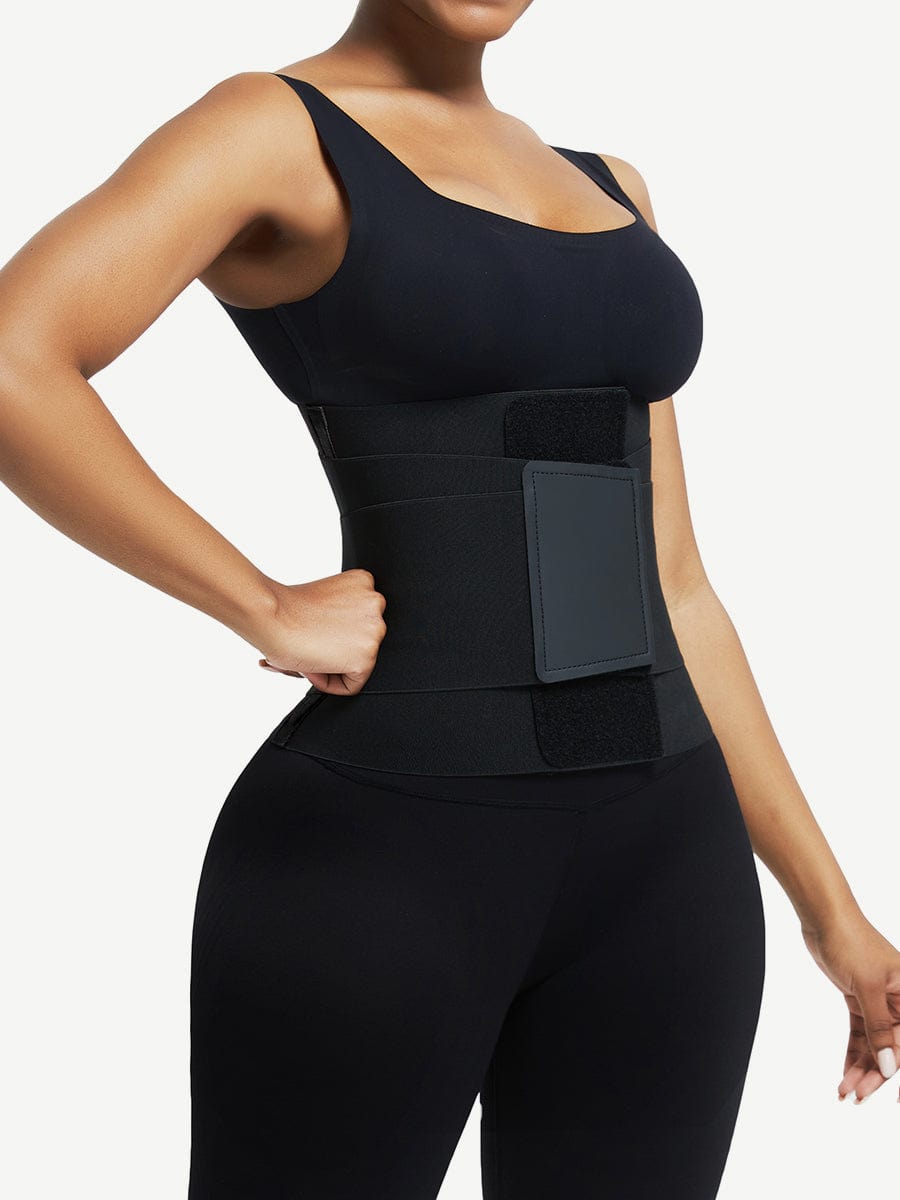  Sauna Waist Trainer 5 Steel Bone High-Compression