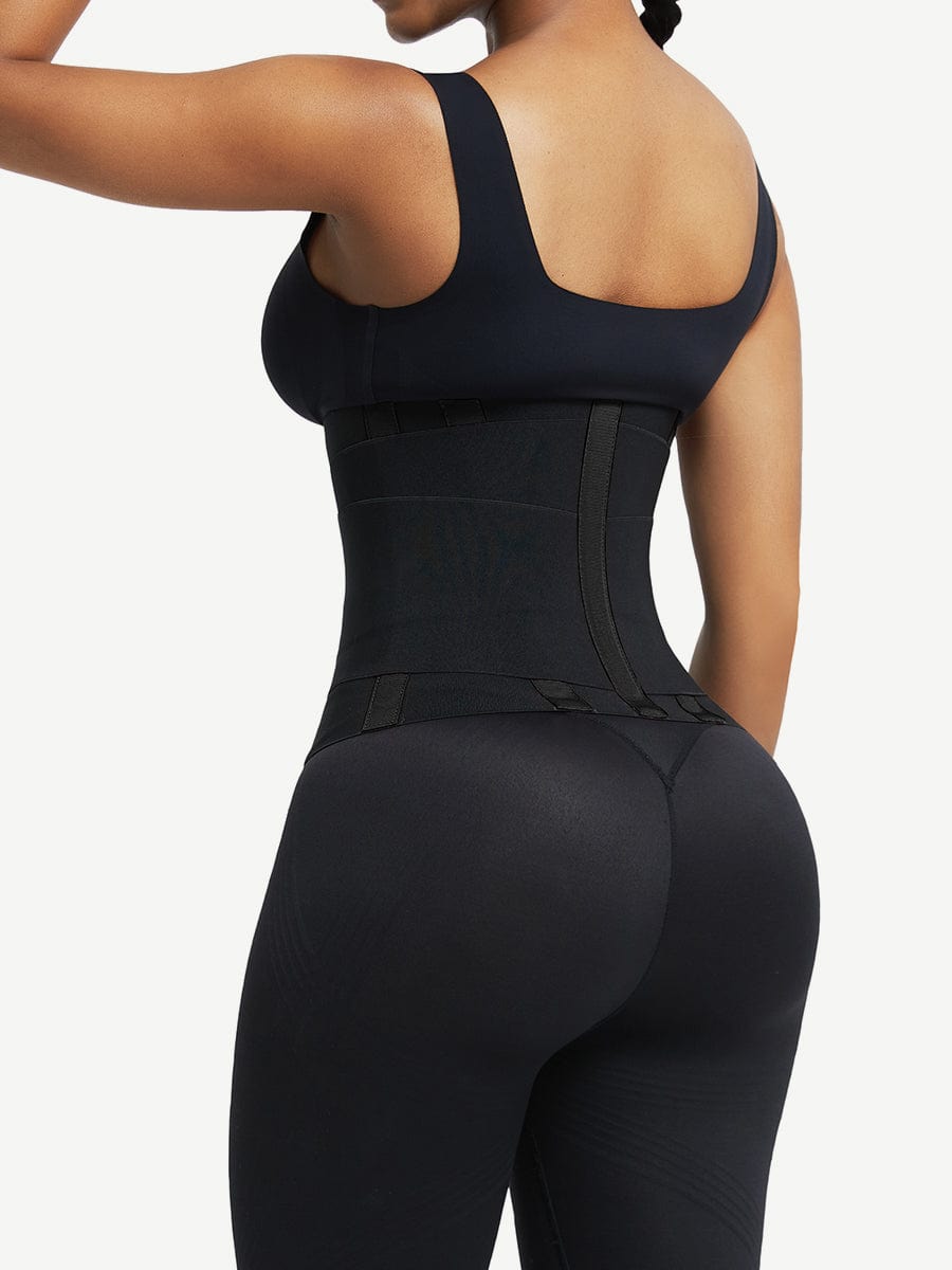  Sauna Waist Trainer 5 Steel Bone High-Compression
