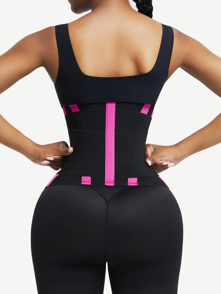  Sauna Waist Trainer 5 Steel Bone High-Compression